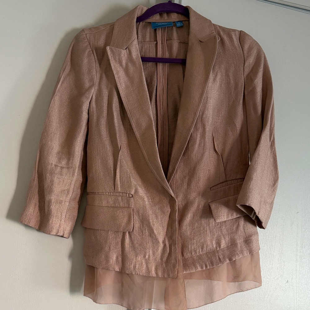 Women's Pinkish Tan Blazer
